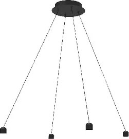 

Крепление для трековой системы, ART-APRIORI-CANOPY-HANG-4A-L5000-POWER BK / 049353
