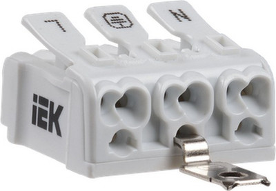 Клемма IEK UKZ-B06-3P-F0-E1-10 - 