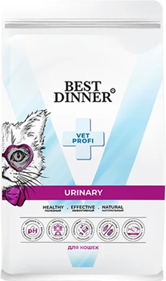 Сухой корм для кошек Best Dinner Vet Profi Urinary (1.5кг) - 
