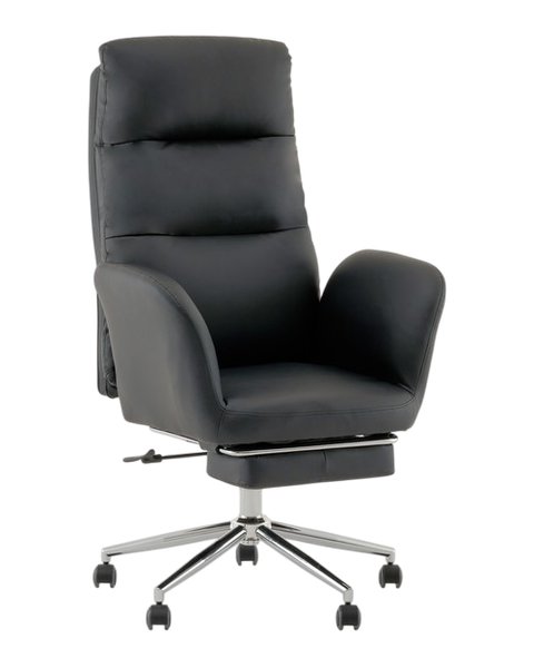 Кресло офисное TopChairs Solid с оттоманкой / DD-004-OT %rs_city_gde%