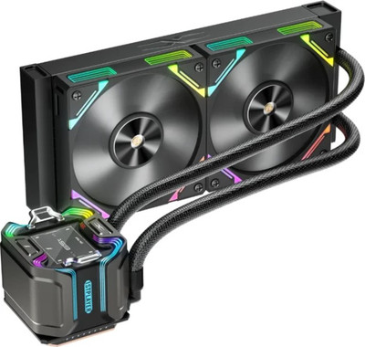 Кулер для процессора 1stPlayer X-240 / X-240-BK (черный) -