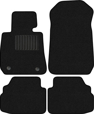 Комплект ковриков для авто Alicosta 0146_1_PR-6 для BMW 3-Series V купе/E92 2006-2014 (ворс, черный) - 