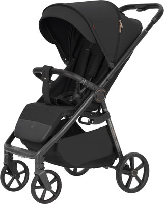 Детская прогулочная коляска Carrello Bravo Carbon CRL-5530 (Deep Black) - 