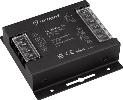 

Усилитель сигнала для светодиодной ленты, ARL-5022-RGB / 027140