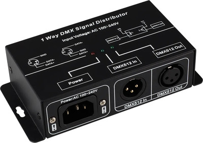 

Усилитель сигнала для светодиодной ленты, LN-DMX-1CH / 016921
