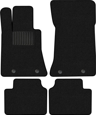 Комплект ковриков для авто Alicosta 1472_1_PR-6 для Alfa Romeo 147 I хэтчбек 5дв/937B/937A 2000-2010 (ворс, черный) - 