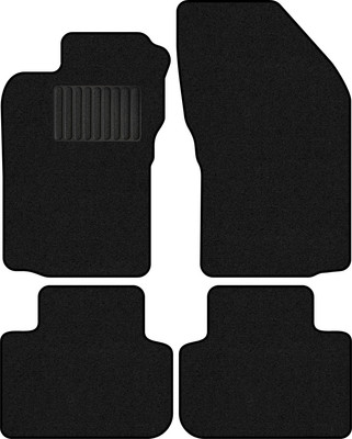Комплект ковриков для авто Alicosta 0064_1_PR-6 для Alfa Romeo Giulia II седан/952 2015-н.в. (ворс, черный) - 