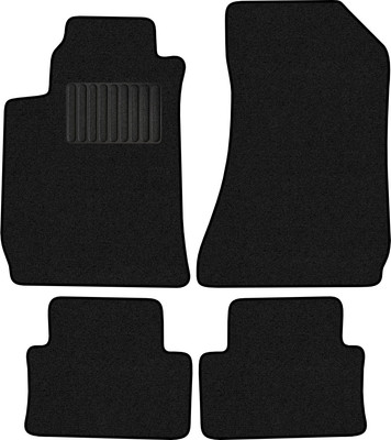 Комплект ковриков для авто Alicosta 0066_1_PR-6 для Alfa Romeo Stelvio I SUV/949 2016-н.в. (ворс, черный) - 