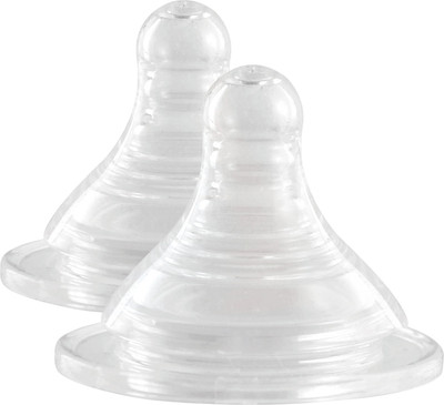 Набор сосок Ramili Baby BT100ML средний и быстрый поток 3+, 6+ (2шт) - 