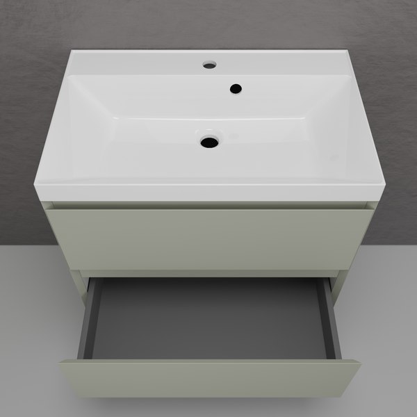 Купить Тумба под умывальник Symbolite Манхэттен 70 Plus 2 ящика в Слуцке