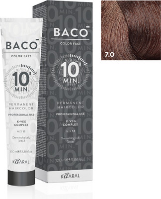 

Крем-краска для волос, Baco Color Fast тон CF7.0