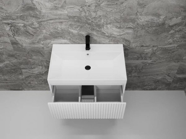 Купить Тумба под умывальник Symbolite Стокгольм 70 Classic Push 2 ящика в Бобруйске