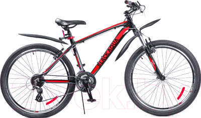 Велосипед Black Aqua Cross 2691 V GL-328V 2018 (черный/красный)