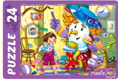 Изображение товара Пазл РЫЖИЙ КОТ Сказка № 79 / ПУ24-0609