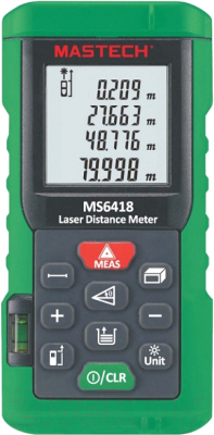Лазерный дальномер Mastech MS6418 (65300)