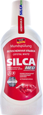 Ополаскиватель для полости рта Silca Med Crystal White (300мл)