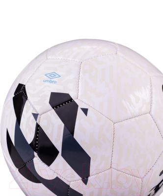 Футбольный мяч Umbro Veloce Supporter / 20981U-GZY (размер 5, белый/темно-серый/черный/голубой)