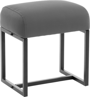 Пуф Tetchair Чарли Люкс (экокожа, sharp графит) -