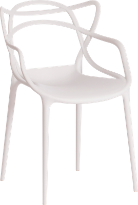 Стул пластиковый Tetchair Cat Chair 028 (пластик/белый) - 