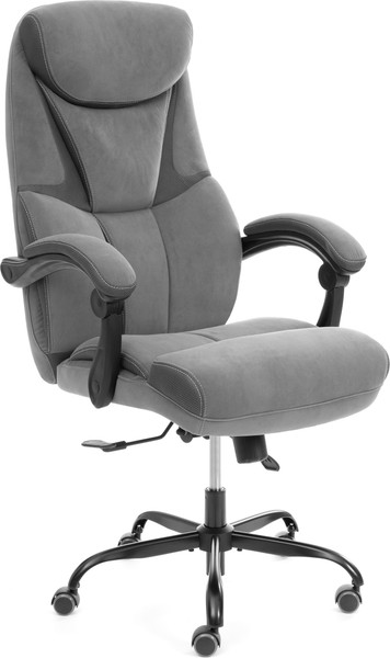 Кресло офисное Tetchair Cambridge metalBL велюр/ткань