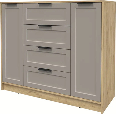 Тумба Интерлиния Концепт Тренд КТ-Т120 (дуб золотой/луна) -