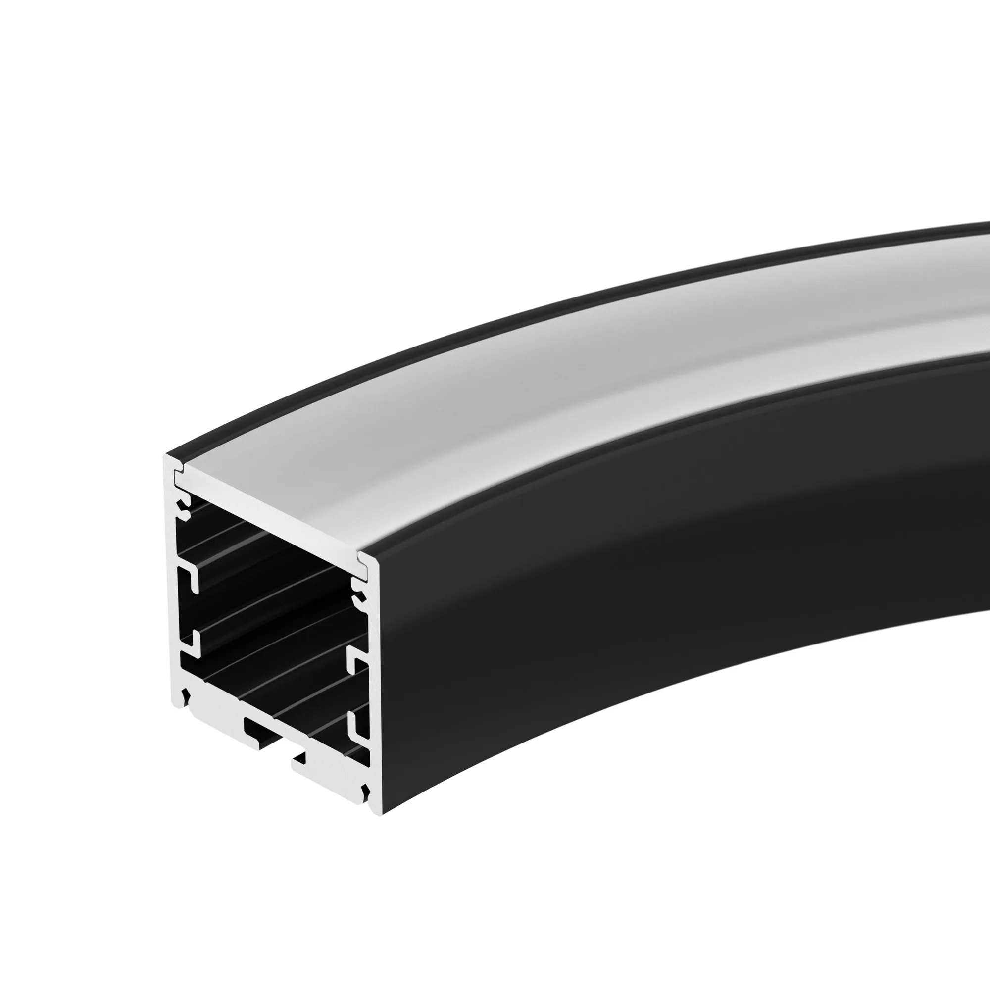 Профиль для светодиодной ленты Arlight SL-ARC-3535-D320-A90 BLACK / 032676