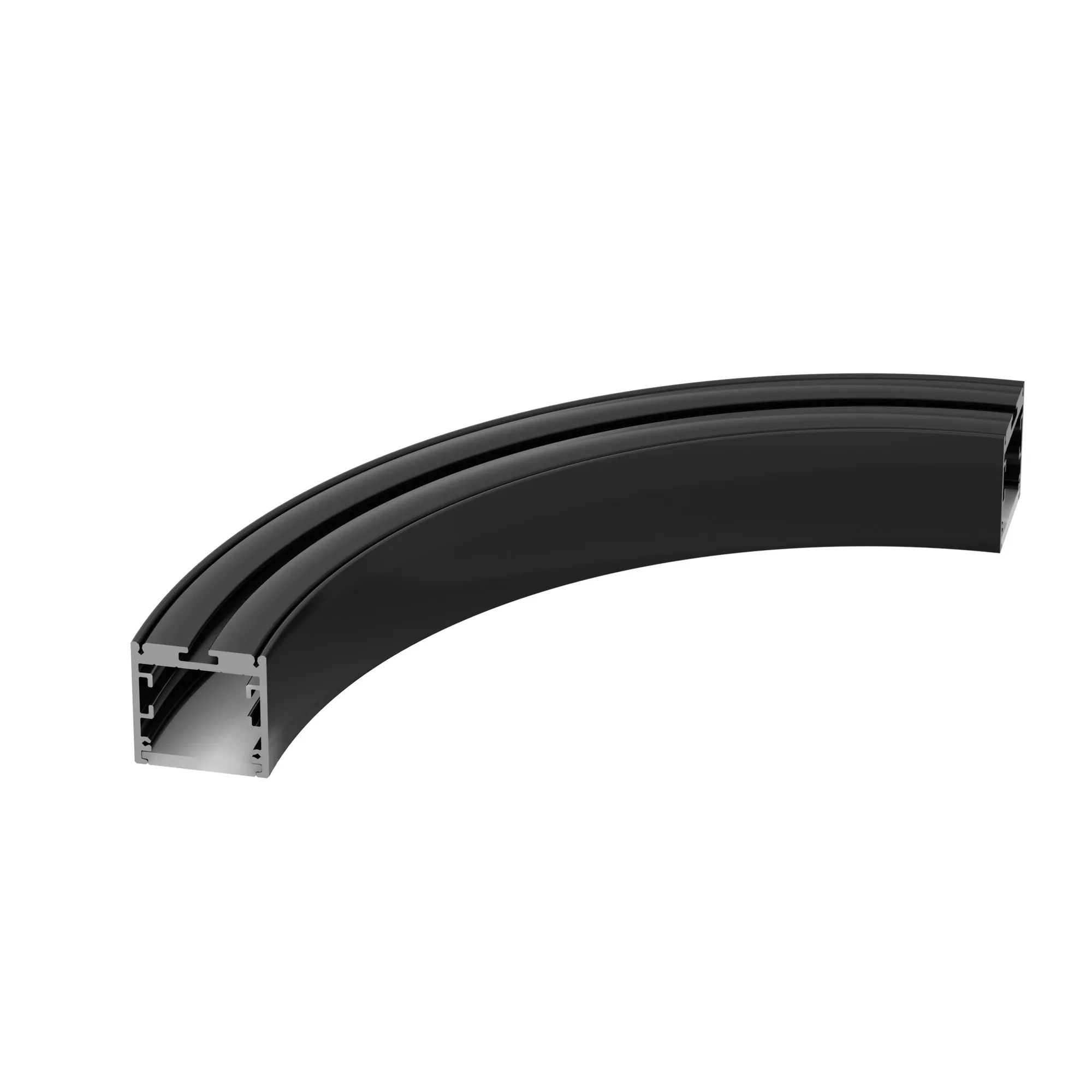 Профиль для светодиодной ленты Arlight SL-ARC-3535-D320-A90 BLACK / 032676 — фото 2
