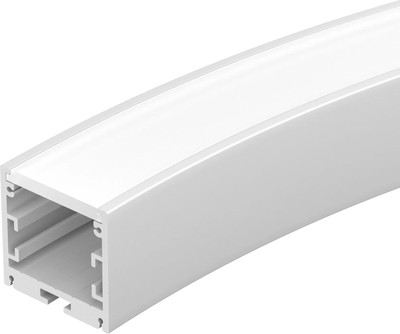 

Профиль для светодиодной ленты, SL-ARC-3535-D800-A90 WHITE / 026668