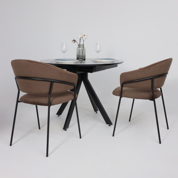 Купить Обеденный стол LEPREMO AV 1107 HPL+МДФ раздвижной 1000-1350x750 в Бобруйске