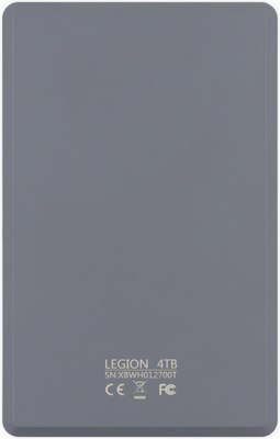 Внешний жесткий диск Mirex Legion Silverace 4TB USB 3.0 / 13630-UHDLES40 (серебристый) - 