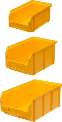 Набор лотков для метизов Стелла-техник V1-К6-V2-К3-V3-К6 (желтый) - 