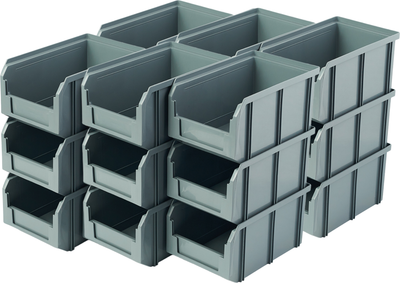 Набор лотков для метизов Стелла-техник V-2-К18 (серый) - 