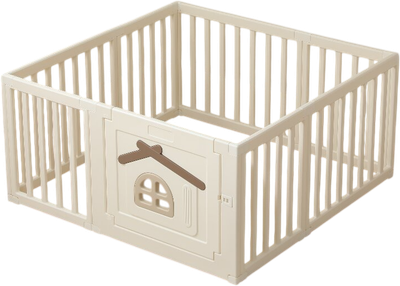 Игровой манеж UNIX Kids Classic Tree House 130x130 / ppcl4cl (Camel) - 