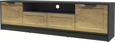Тумба Интерлиния ТВ Концепт Тренд КТ-ТВ4-50 (антрацит/дуб вотан) - 