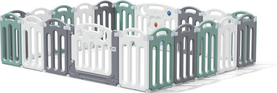 Игровой манеж UNIX Kids Simple 225x188 Color / ppsi18ggw - 