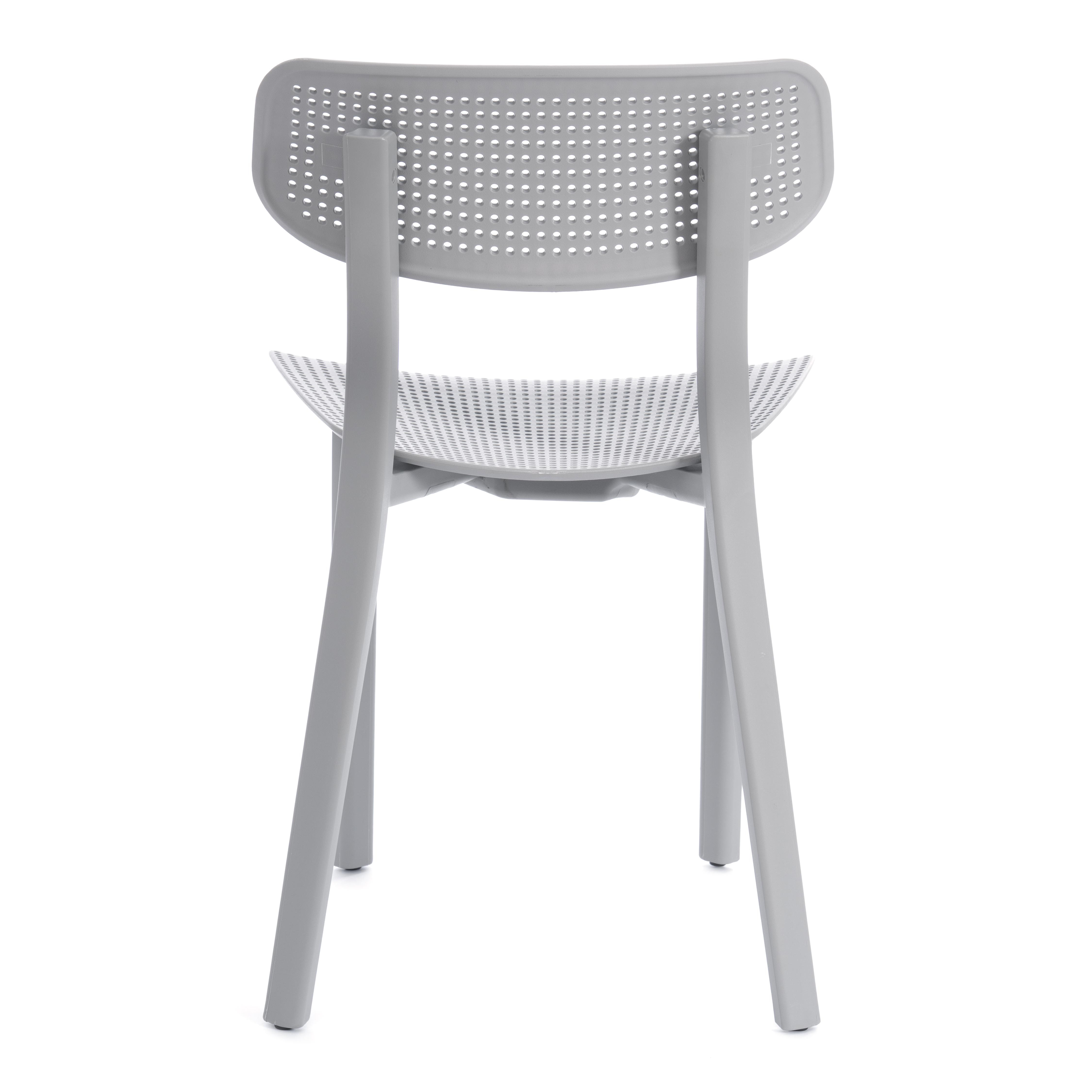 Стул пластиковый Tetchair Jolly XRB-096-B2 (серый) — фото 5