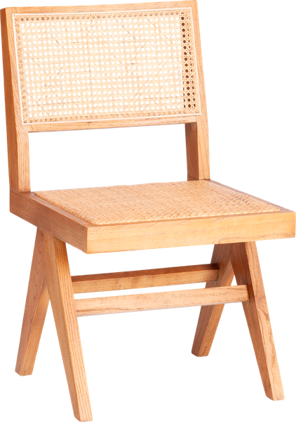 Стул Tetchair Loki дерево вяз/ротанг 51x44x86