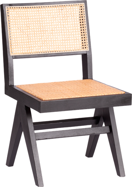 Стул Tetchair Loki дерево вяз/ротанг 51x44x86
