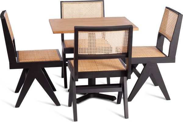 Купить Стул Tetchair Loki дерево вяз/ротанг 51x44x86 в Борисове