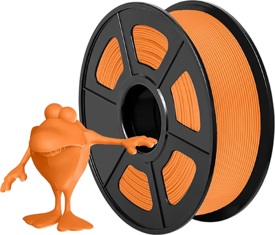 Пластик для 3D-печати NV Print NV-3D-PLA-MATTE-ORANGE (1.75мм, 1кг, матовый оранжевый) -