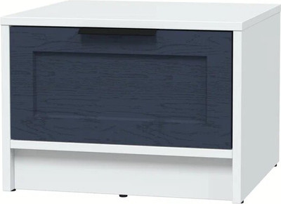 Прикроватная тумба Интерлиния Концепт Тренд КТ-ТК1-35 (белый платинум/дуб королевский) -