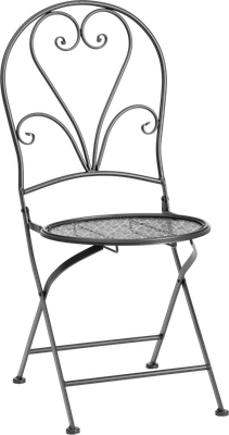 Стул складной Tetchair Love Chair PL08-11140 (черный) - 