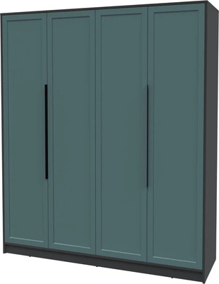 Шкаф Интерлиния Концепт Тренд КТ-Ш4 (антрацит/верде) - 