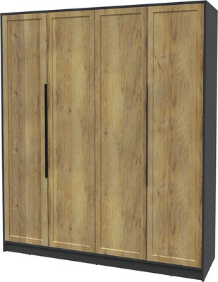 Шкаф Интерлиния Концепт Тренд КТ-Ш4 (антрацит/дуб вотан) - 