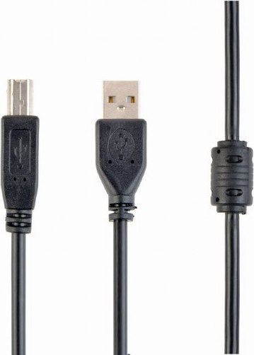 Кабель Cablexpert USB 2.0 A-B CCF-USB2-AMBM-6 (1.8м)