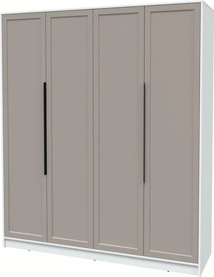 Шкаф Интерлиния Концепт Тренд КТ-Ш4 (белый платинум/луна) - 