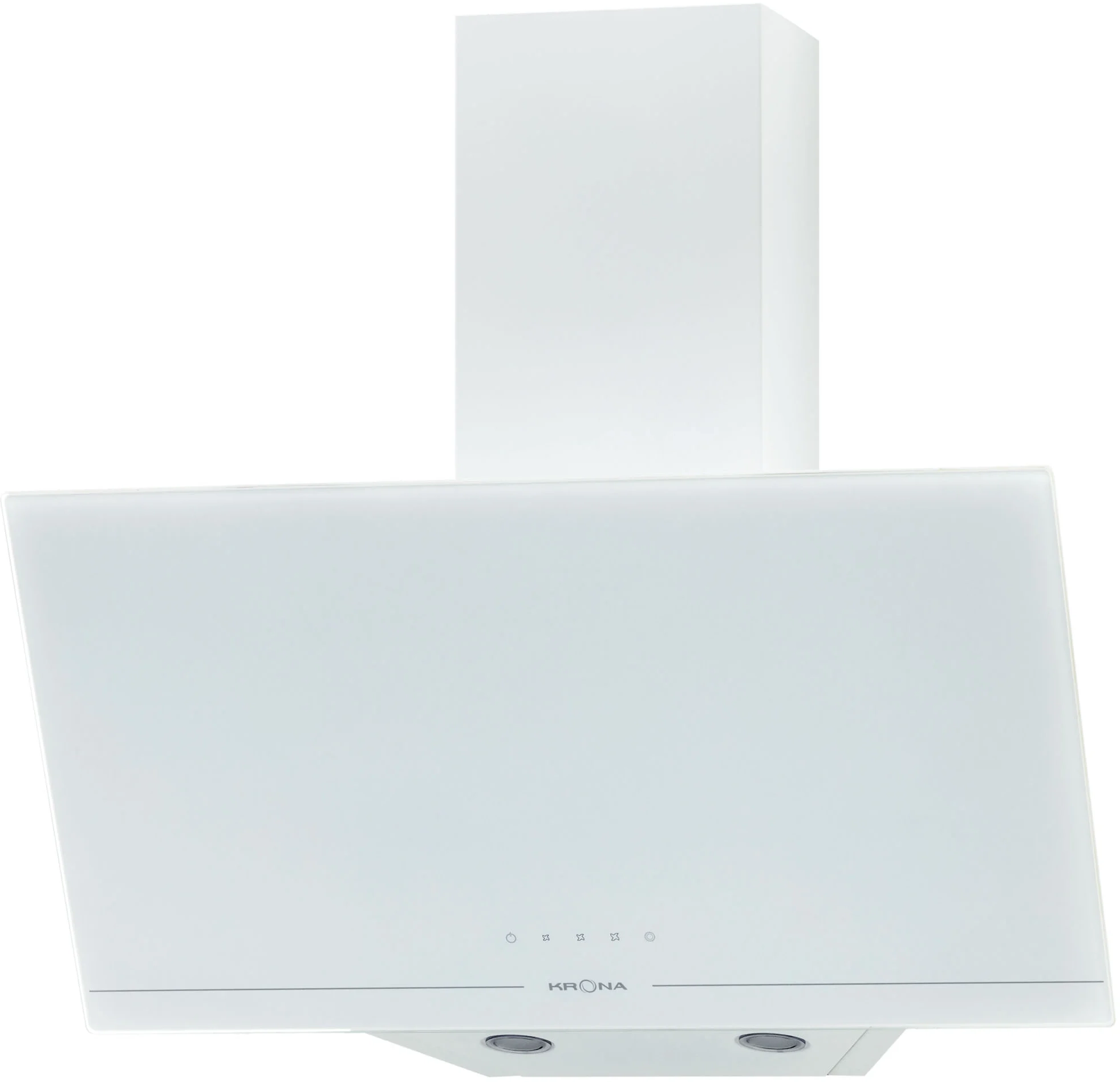 Вытяжка наклонная Krona Jina 600 S V2 / КА-00011814 (белый)