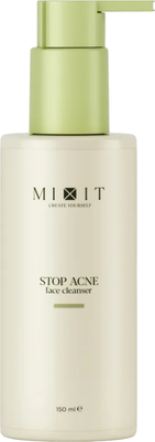Маска для лица кремовая MIXIT Stop Acne с кислотами для проблемной кожи (150мл) - 
