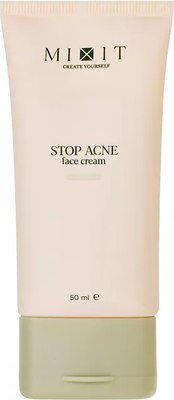 Крем для лица MIXIT Stop Acne с кислотами для проблемной кожи (50мл) - 