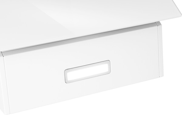 Купить Вытяжка наклонная Weissgauff Yota 600 Touch White Glass в Солигорске